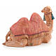 Camelo sentado saco vermelho para Presépio Fontanini com figuras de altura média 45 cm s3