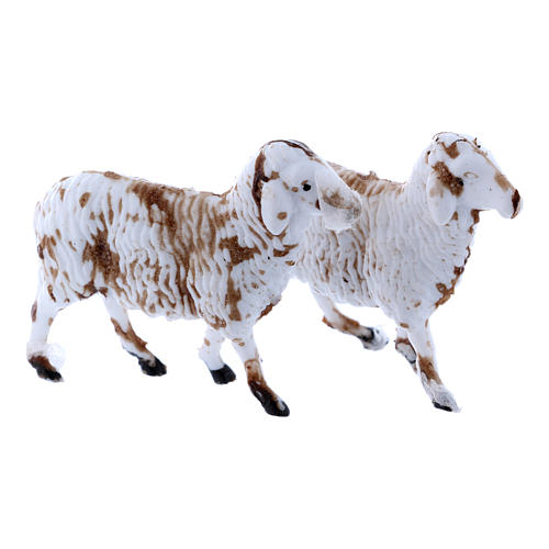 Owce stojące szopka 8 cm zestaw 2 szt 1