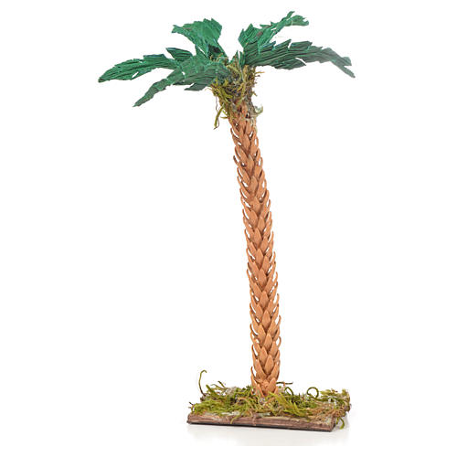 Neapolitan Nativity scene accessory, palm tree 15 cm 1