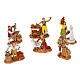 Pastori presepe gruppo 6 pz. Moranduzzo 3 cm s1
