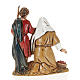 Moranduzzo Nativity Scene grandfather and grandson figurine 10cm s2