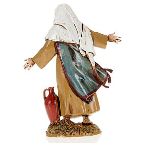 Man with open arms and amphora, nativity figurine, 10cm Moranduzzo