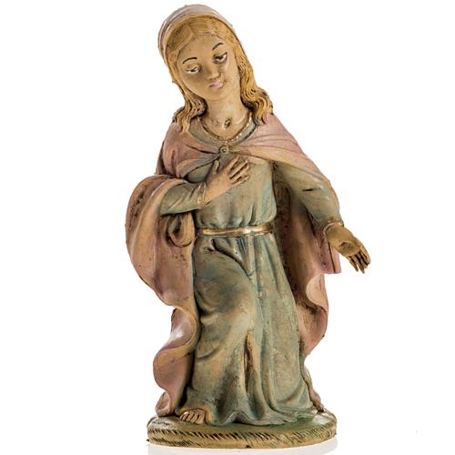 Nativity figurines, Virgin Mary in resin 18cm 1