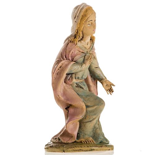 Nativity figurines, Virgin Mary in resin 18cm 2