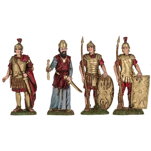 Roi Hérode 3 soldats romains crèche Moranduzzo 10 2