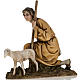 Figurines for Landi nativities, shepherd with lamb 18cm s2