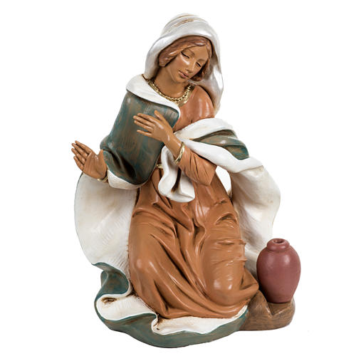 Maria para presépio Fontanini com figuras de altura média 45 cm 1