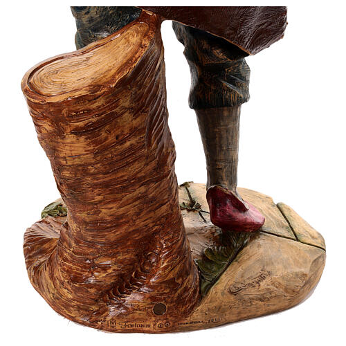 Fontanini Schäfer mit Schaf 180 cm Harz 11