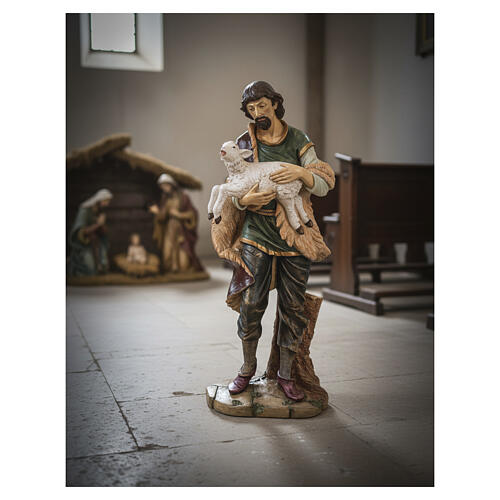 Pastor con oveja 180 cm. pesebre Fontanini 2