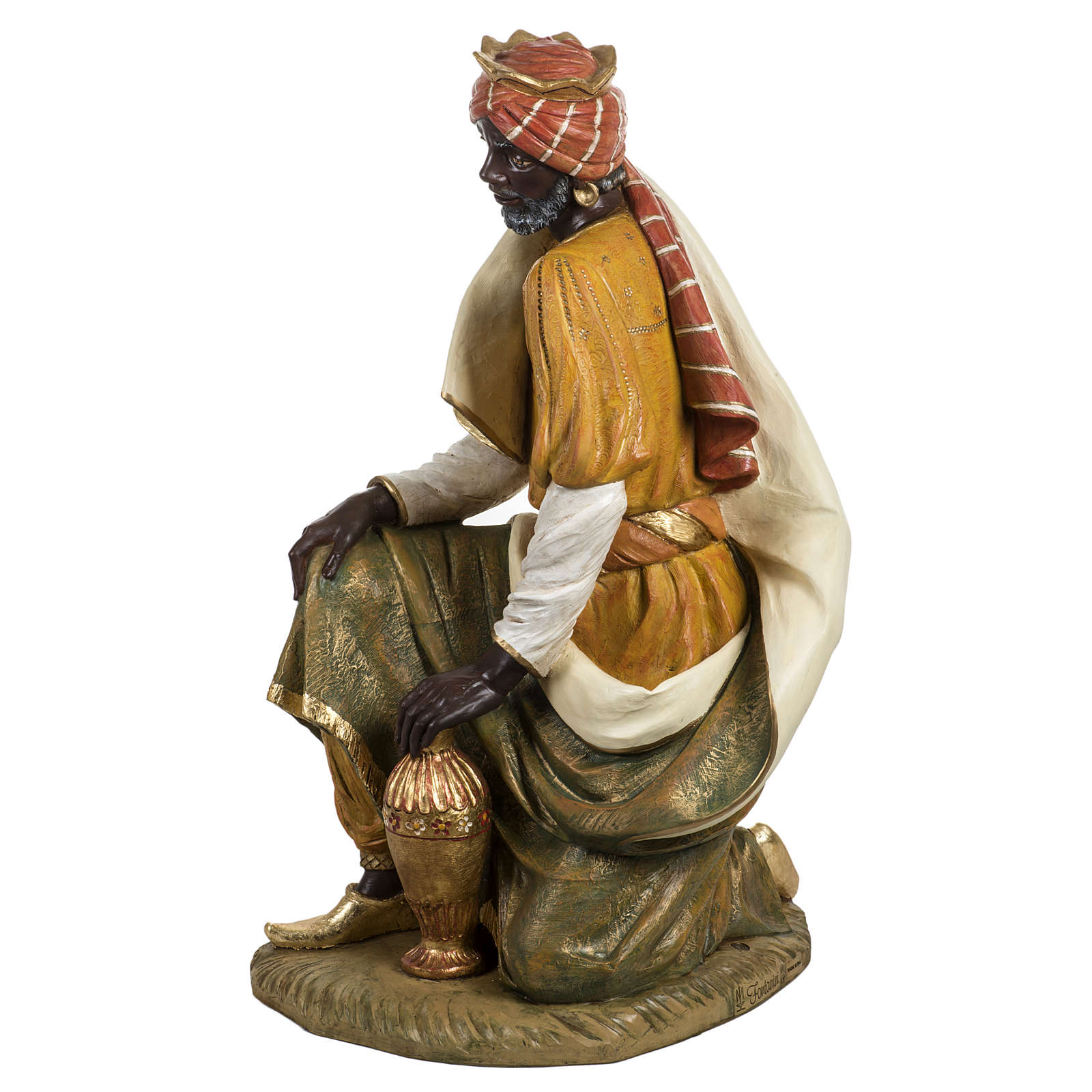Cheval marron crèche Fontanini 19 cm | vente en ligne sur HOLYART