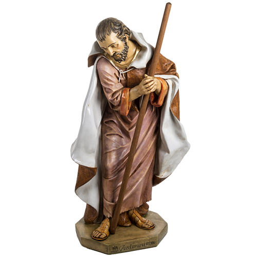 Saint Joseph in resin, 125cm by Fontanini 1