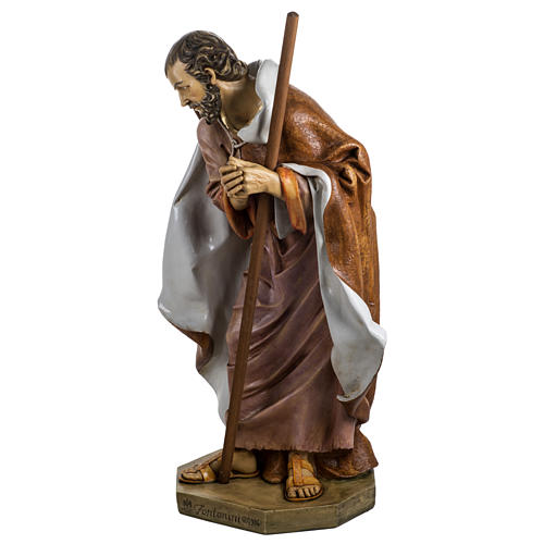 Saint Joseph in resin, 125cm by Fontanini 6