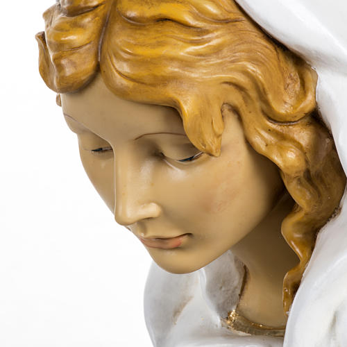 Mary in resin, 125cm by Fontanini 5