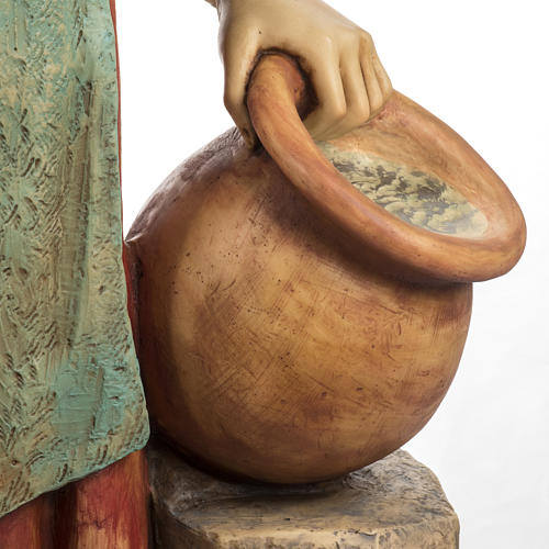 Woman with amphorae in resin, 125cm by Fontanini 4