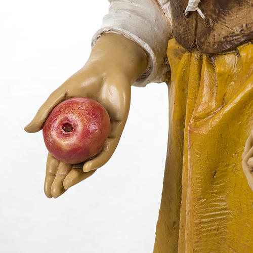 Fille avec fruits crèche Fontanini 125 cm résine 4