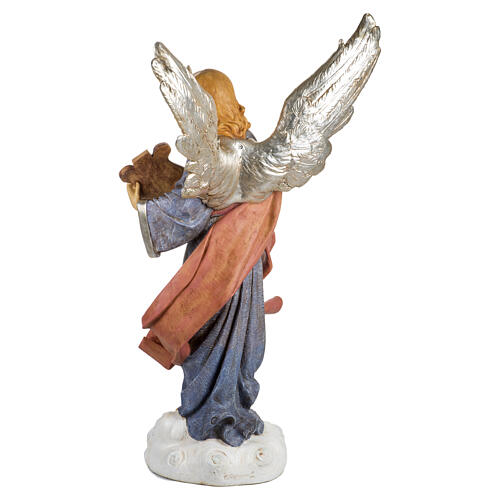 Ange debout crèche Fontanini 125 cm résine 9