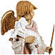 Anjo com cordeiro resina para presépio Fontanini com figuras de altura média 125 cm s6