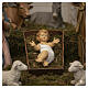 Enfant Jésus Fontanini 85 cm crèche en bois s2