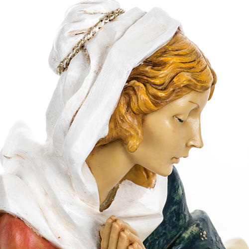 Mary for nativities in resin, 65cm by Fontanini 6