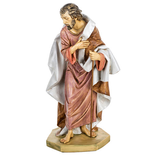 St Joseph crèche Fontanini 65 cm résine 2