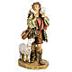 Shepherd with sheep in resin, 65cm by Fontanini s1