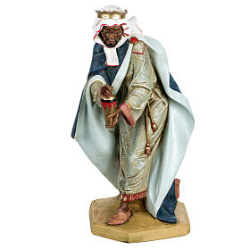 Weihnachtskrippe schwarzer heiliger König Fontanini 65 cm