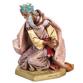 Weihnachtskrippe Mulatte heiliger König Fontanini 65 cm