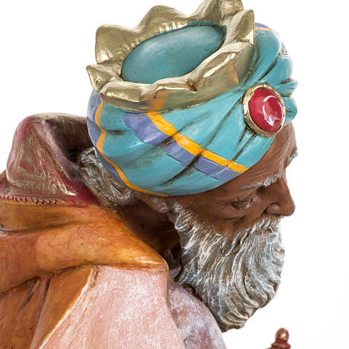 Mulatto Wise King in resin, 65cm by Fontanini 8