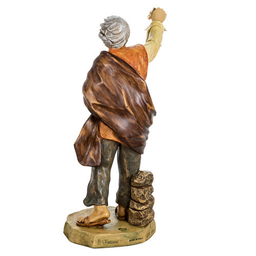 Shepherd with lantern in resin, 65cm by Fontanini 6