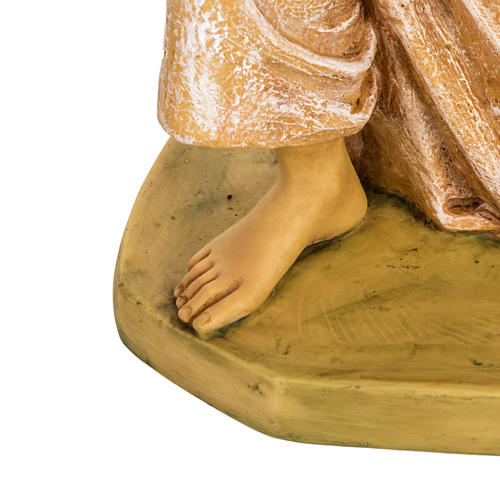 Pink kneeling angel, 65cm by Fontanini 5