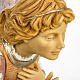Pink kneeling angel, 65cm by Fontanini s2