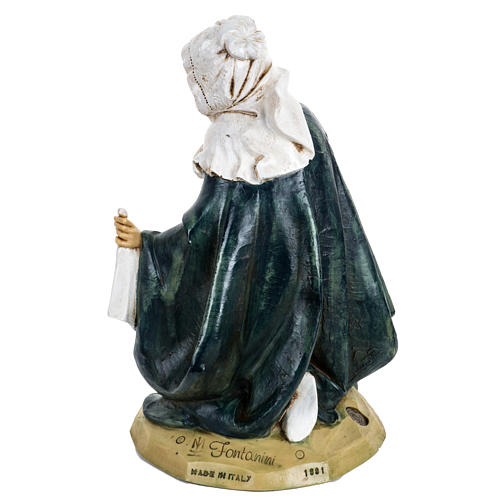 Virgem Maria para presépio Fontanini com figuras de altura média 52 cm 4