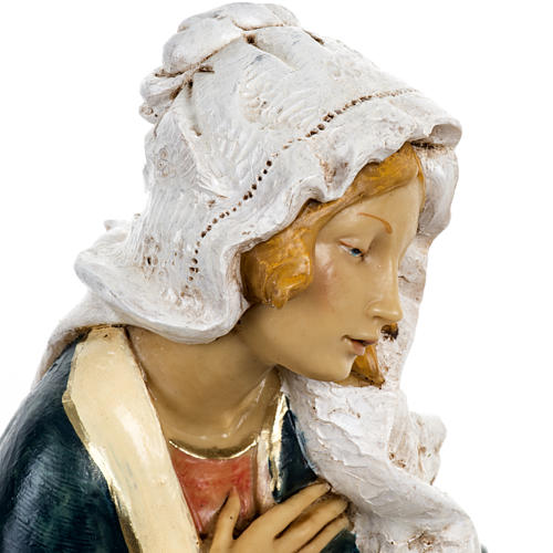 Virgem Maria para presépio Fontanini com figuras de altura média 52 cm 6