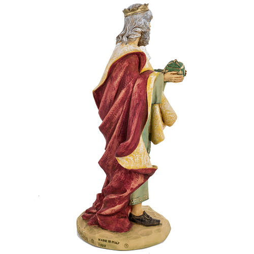 52 cm heiliger König,weiss, Fontanini Krippe 5