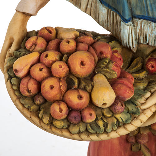 Kobieta z owocami 52 cm szopka Fontanini 3