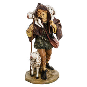 Berger avec mouton crèche noel 52 cm Fontanini