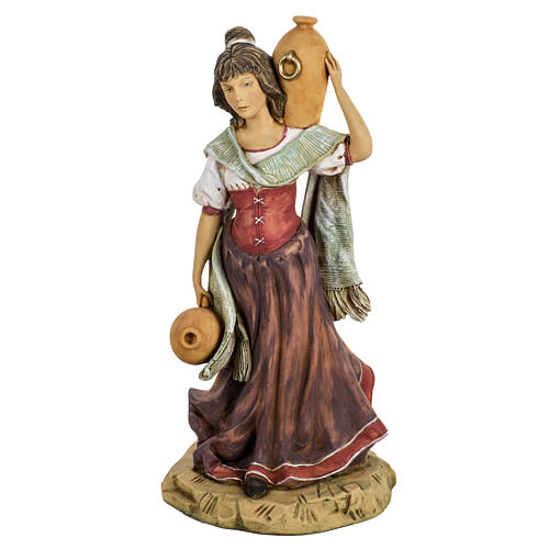 Femme avec amphore crèche noel 52 cm Fontanini 1