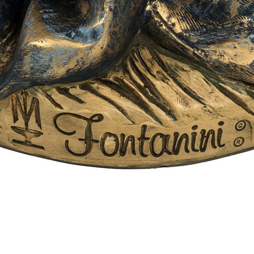 Virgem Maria 74x60x108 cm resina para Presépio Fontanini com figuras de altura média 180 cm 7