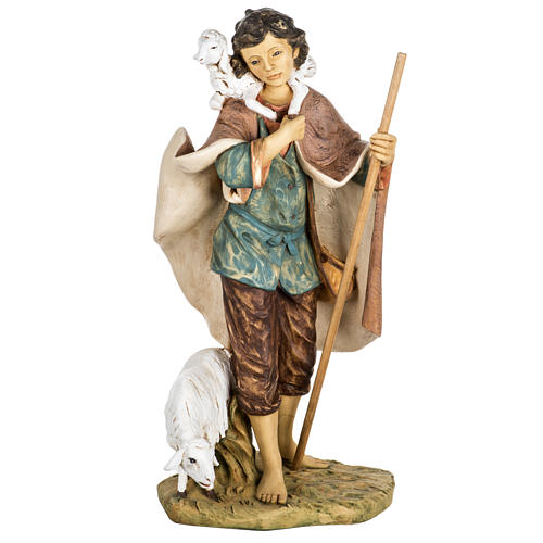 Pastor con cordero y oveja 85 cm. Fontanini 1