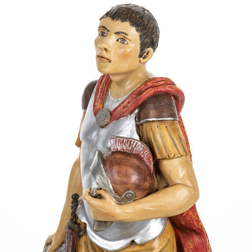 Soldado romano Fontanini presépio 65 cm resina 6
