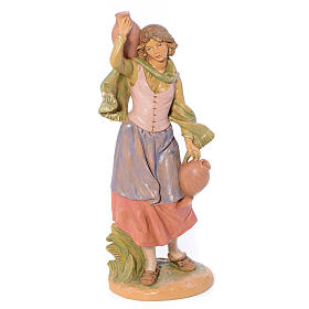 Bergère avec broc crèche Fontanini 30 cm