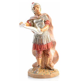 Fontanini römischer Soldat mit Pergament 6.5 cm