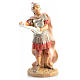 Fontanini römischer Soldat mit Pergament 6.5 cm s1