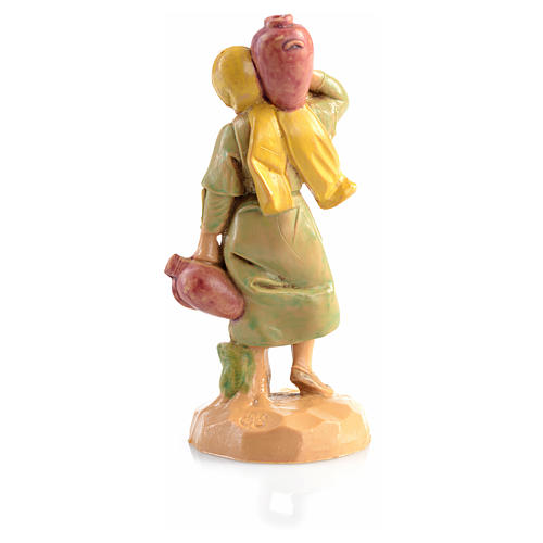 Statuina Presepe Fontanini: Pastorella Con Brocche, 6.5 Cm, PR007207