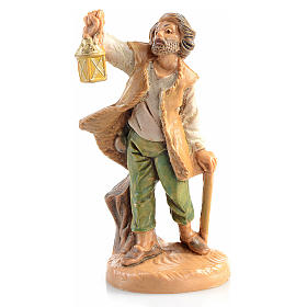 Homme avec lanterne crèche 6,5 cm Fontanini