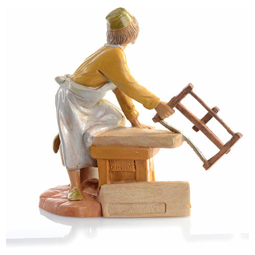 Carpinteiro para Presépio Fontanini com figuras de altura média 12 cm 2