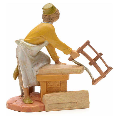 Carpinteiro para Presépio Fontanini com figuras de altura média 12 cm 4