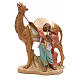Camellero con camello para belén Fontanini con figuras de altura media 19 cm s1