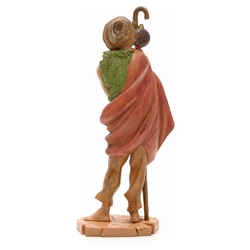 Holyart Statua Fontanini - Pastore Con Pecora In Spalla 19 Cm - Figura In PVC Per Presepe - PR007230