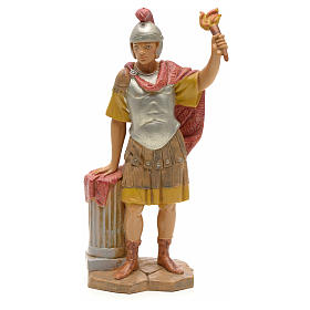 Soldat avec flambeau crèche Fontanini 19 cm
